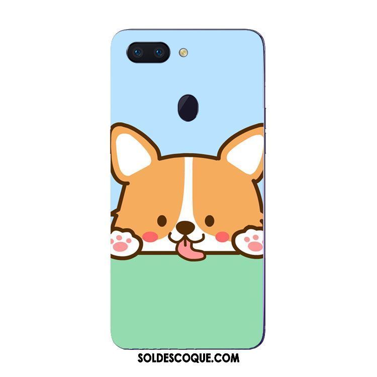 Coque Oppo R15 Pro Fluide Doux Téléphone Portable Tendance Chiens Étui Soldes