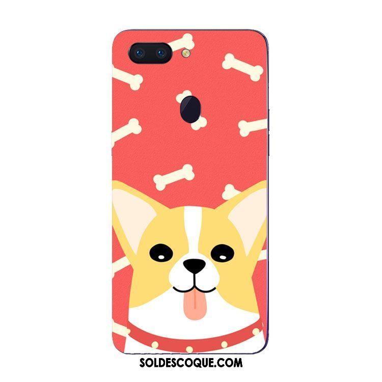 Coque Oppo R15 Pro Fluide Doux Téléphone Portable Tendance Chiens Étui Soldes