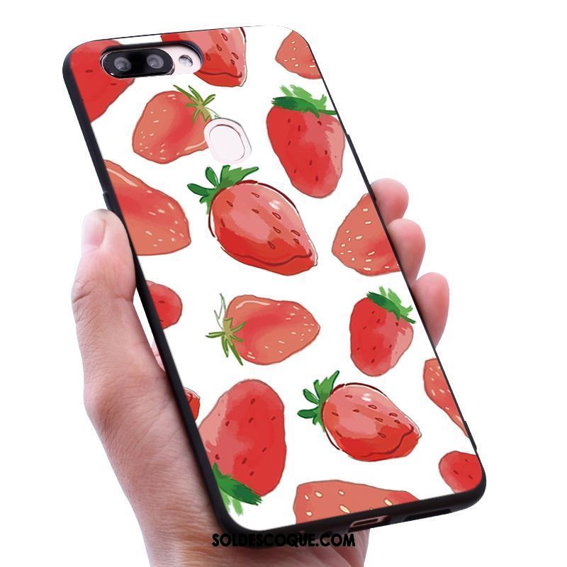 Coque Oppo R15 Pro Frais Téléphone Portable Fluide Doux Fruit Étui Soldes