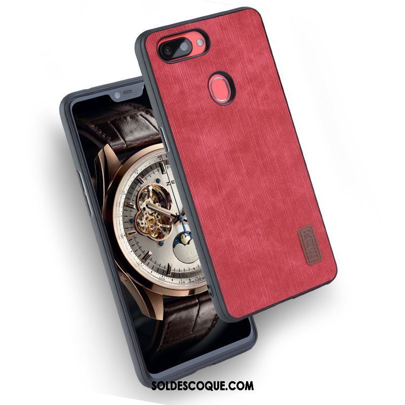 Coque Oppo R15 Pro Légère Marque De Tendance Net Rouge Bleu Tout Compris Soldes