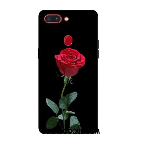 Coque Oppo R15 Pro Modèle Noir Personnalisé Délavé En Daim Téléphone Portable En Ligne