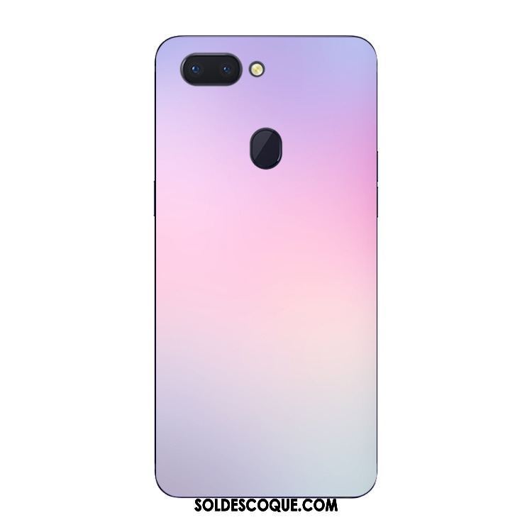 Coque Oppo R15 Pro Personnalité Simple Dégradé Fluide Doux Étui Soldes