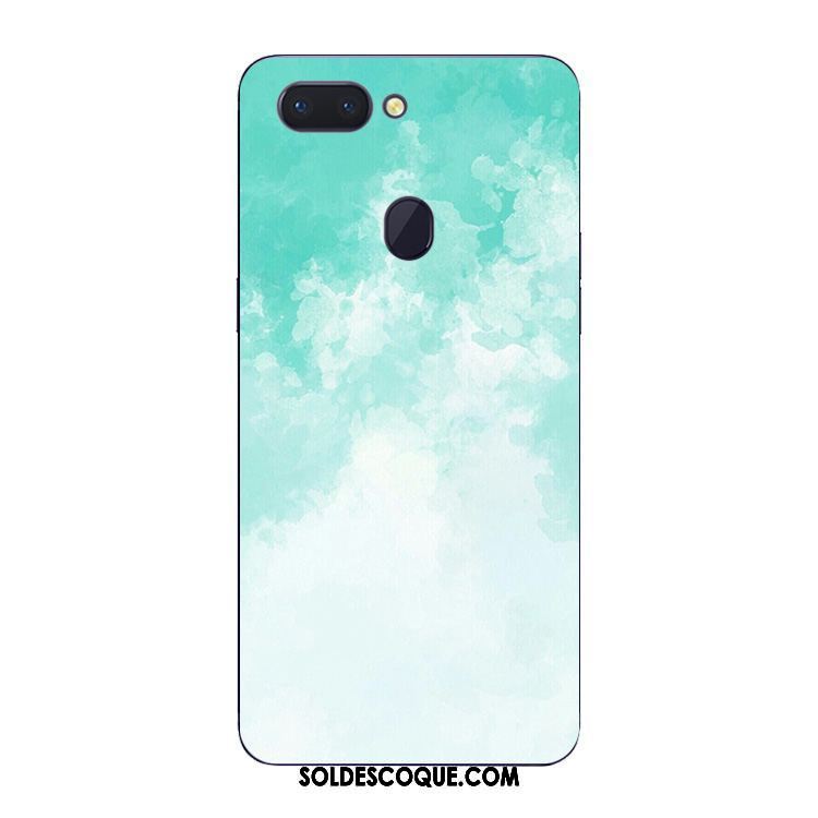 Coque Oppo R15 Pro Personnalité Simple Dégradé Fluide Doux Étui Soldes