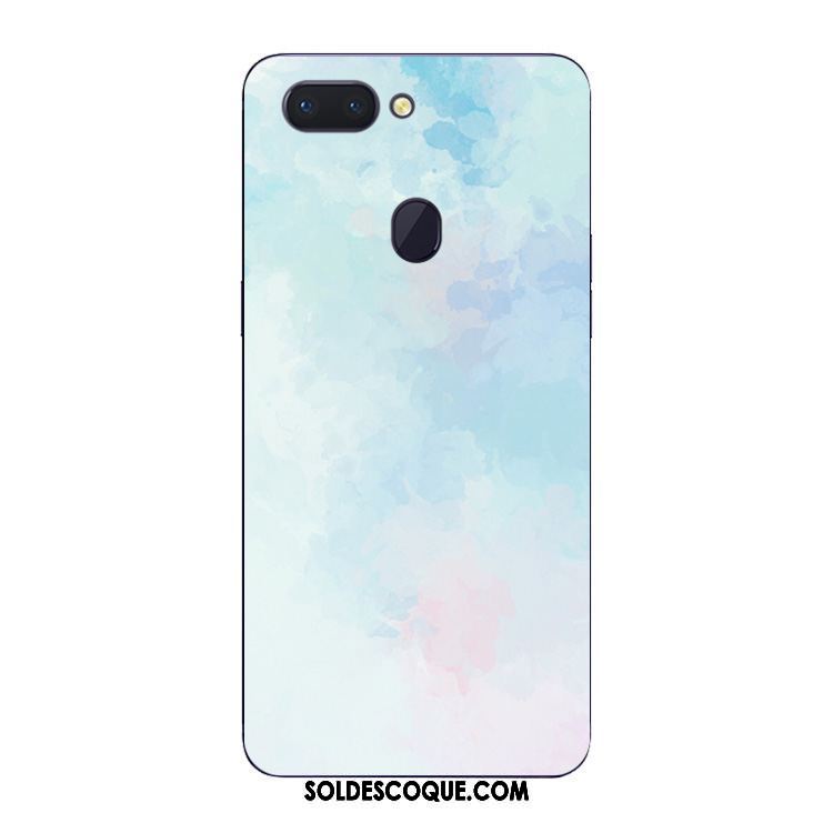 Coque Oppo R15 Pro Personnalité Simple Dégradé Fluide Doux Étui Soldes