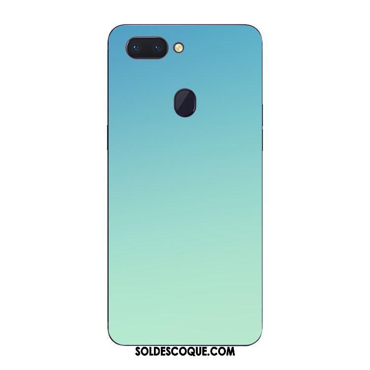 Coque Oppo R15 Pro Personnalité Simple Dégradé Fluide Doux Étui Soldes