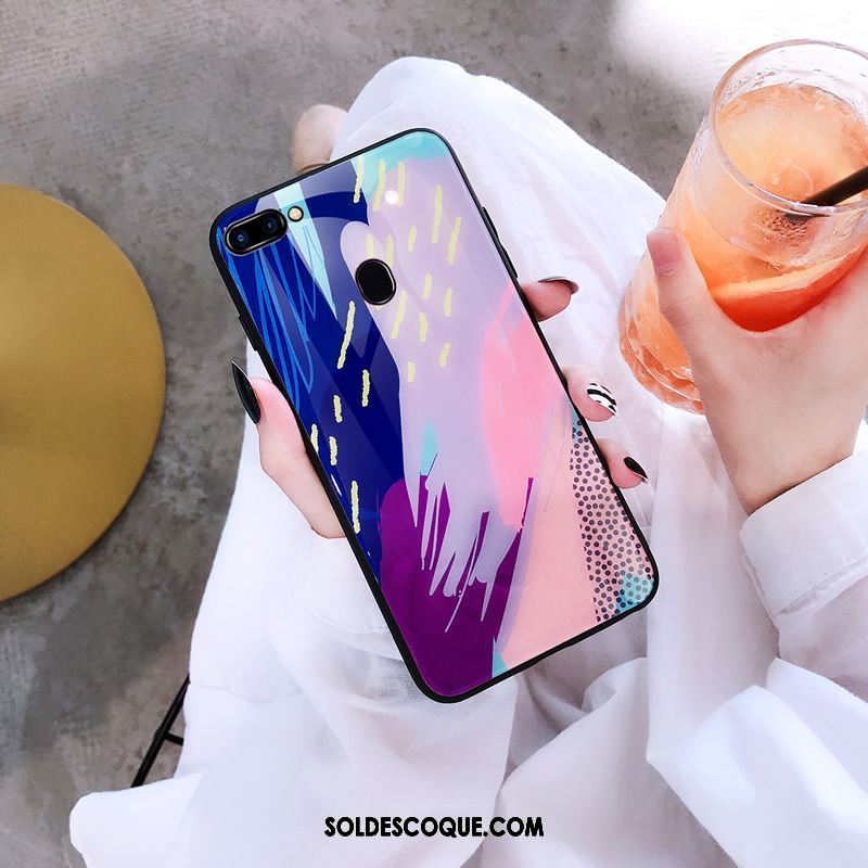 Coque Oppo R15 Pro Téléphone Portable Net Rouge Personnalité Silicone Protection Pas Cher