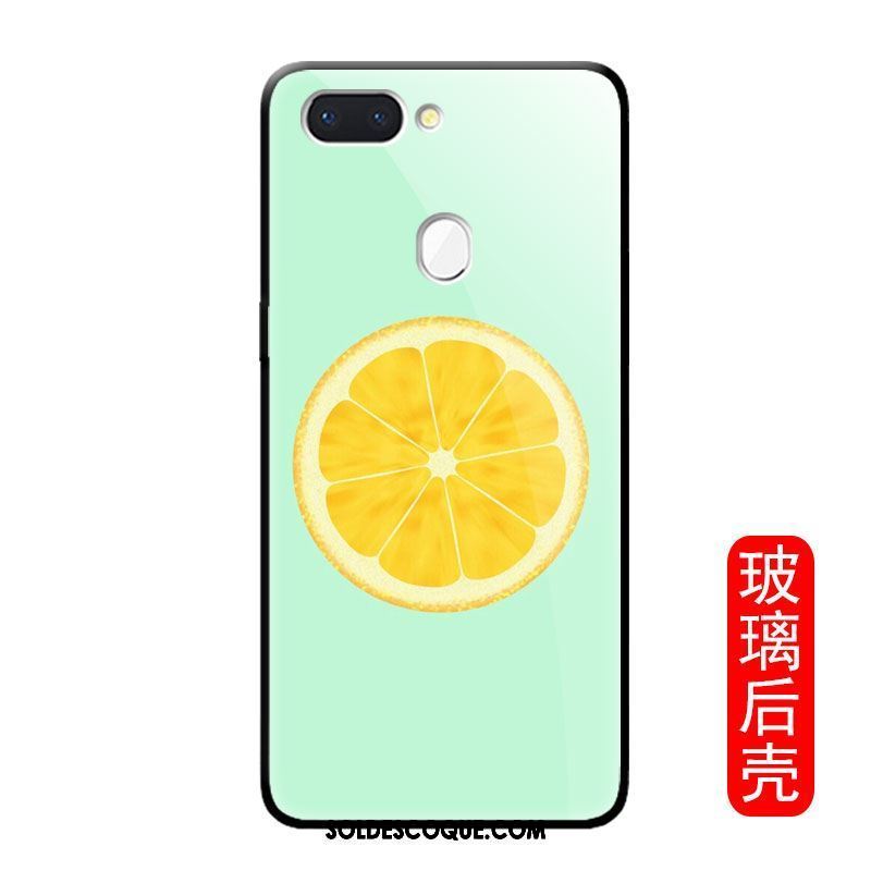 Coque Oppo R15 Pro Vert Créatif Fruit Simple Étoile En Vente