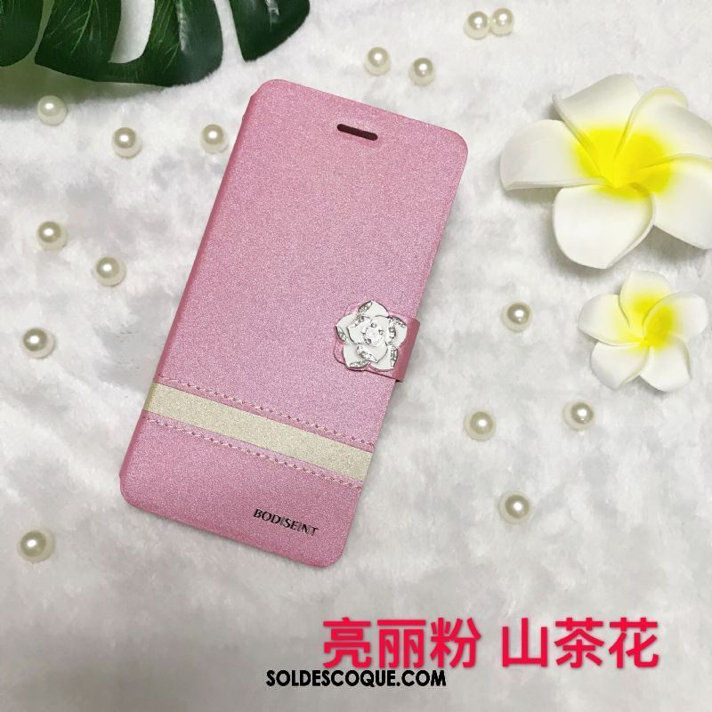 Coque Oppo R15 Pro Étui En Cuir Clamshell Fluide Doux Téléphone Portable Rose En Vente