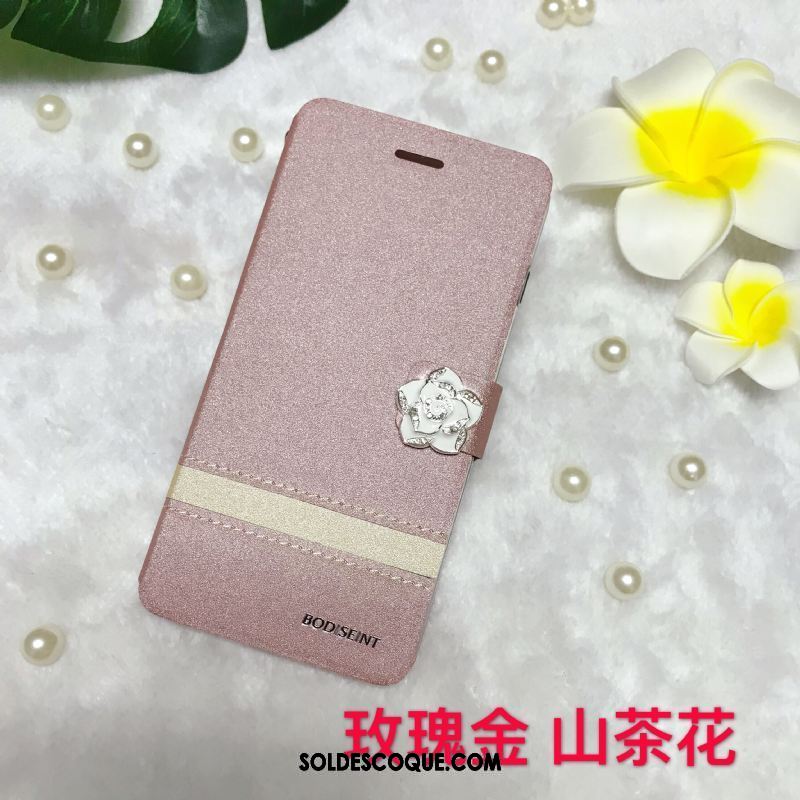 Coque Oppo R15 Pro Étui En Cuir Clamshell Fluide Doux Téléphone Portable Rose En Vente