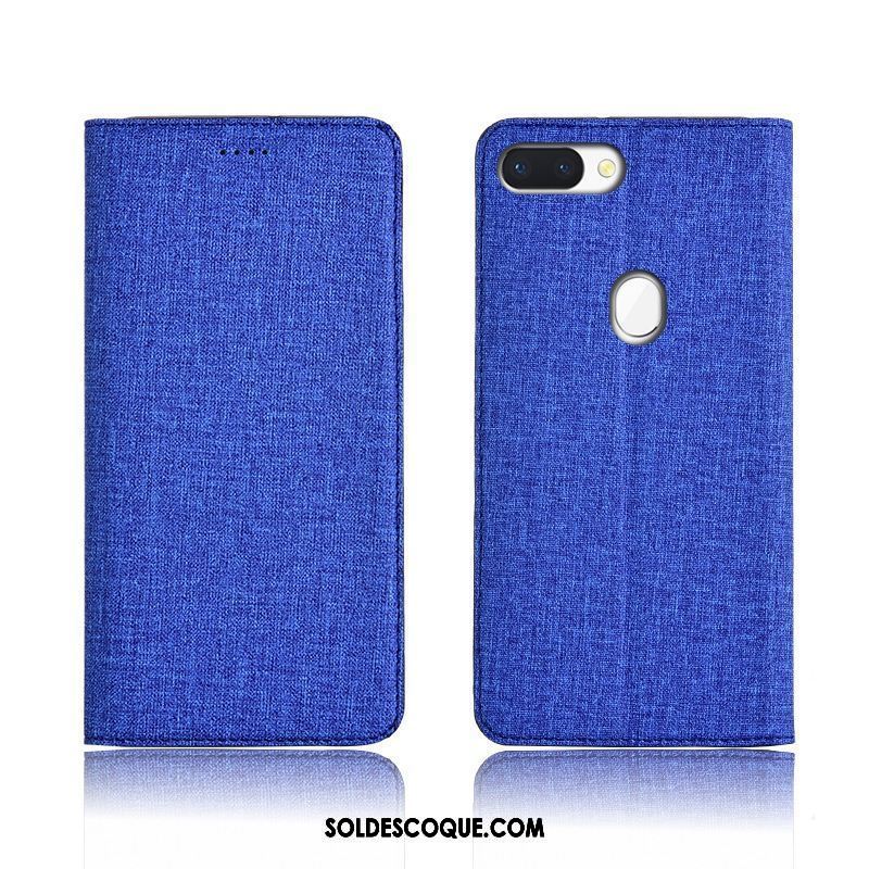 Coque Oppo R15 Pro Étui En Cuir Silicone Clamshell Incassable Téléphone Portable Pas Cher