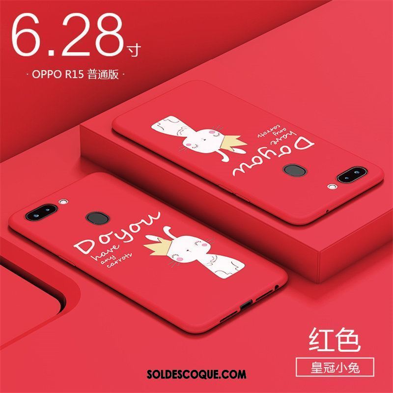 Coque Oppo R15 Protection Personnalité Rouge Tout Compris Créatif En Vente
