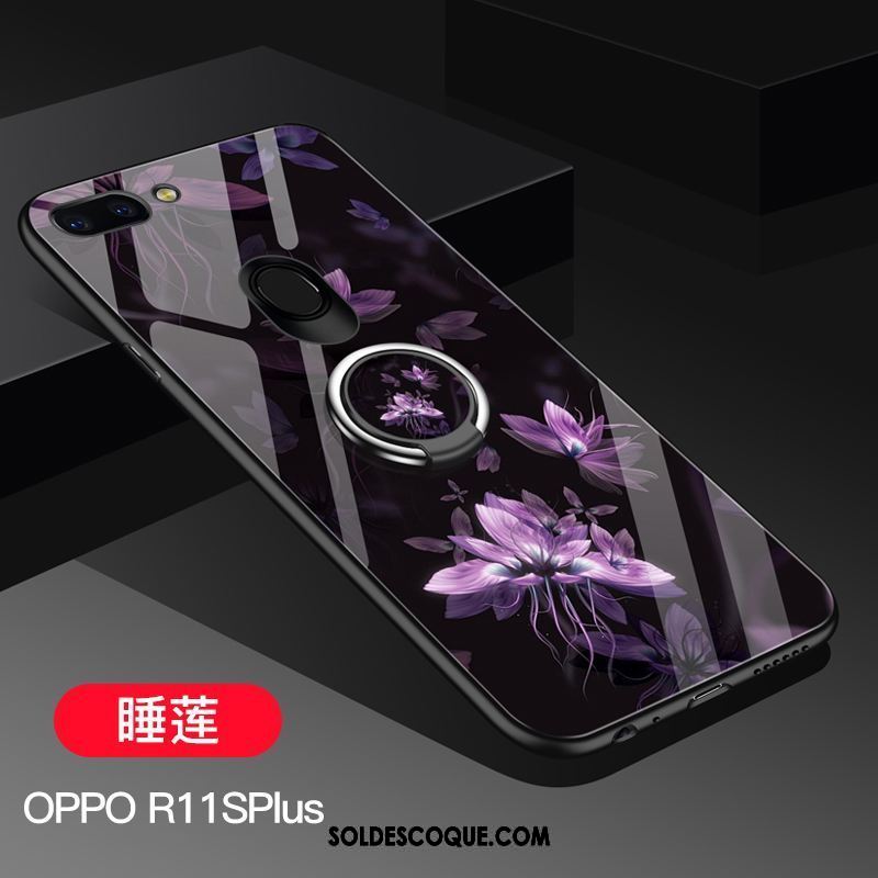 Coque Oppo R15 Protection Tendance Verre Étui Étoile En Vente