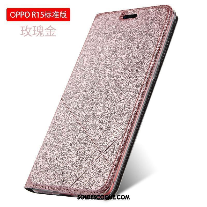 Coque Oppo R15 Silicone Clamshell Téléphone Portable Protection Noir En Vente