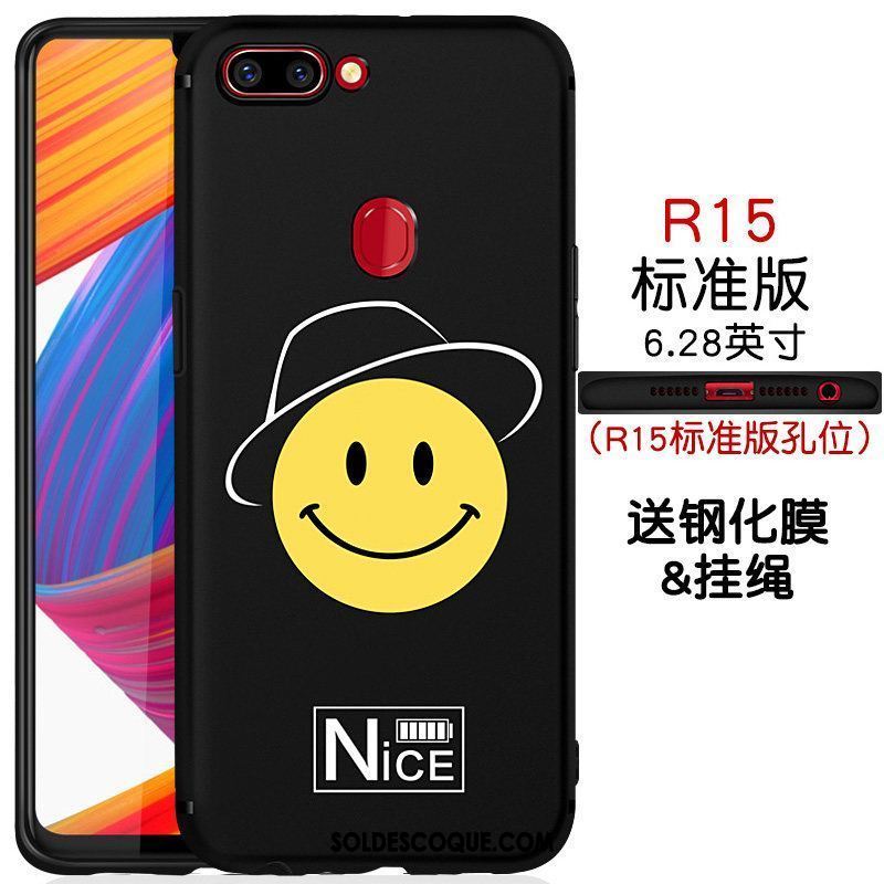 Coque Oppo R15 Tendance Silicone Téléphone Portable Étui Incassable Soldes