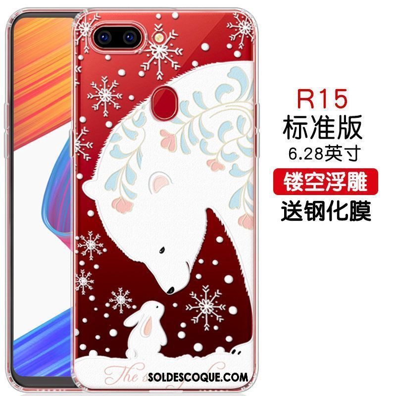 Coque Oppo R15 Tendance Silicone Téléphone Portable Étui Incassable Soldes