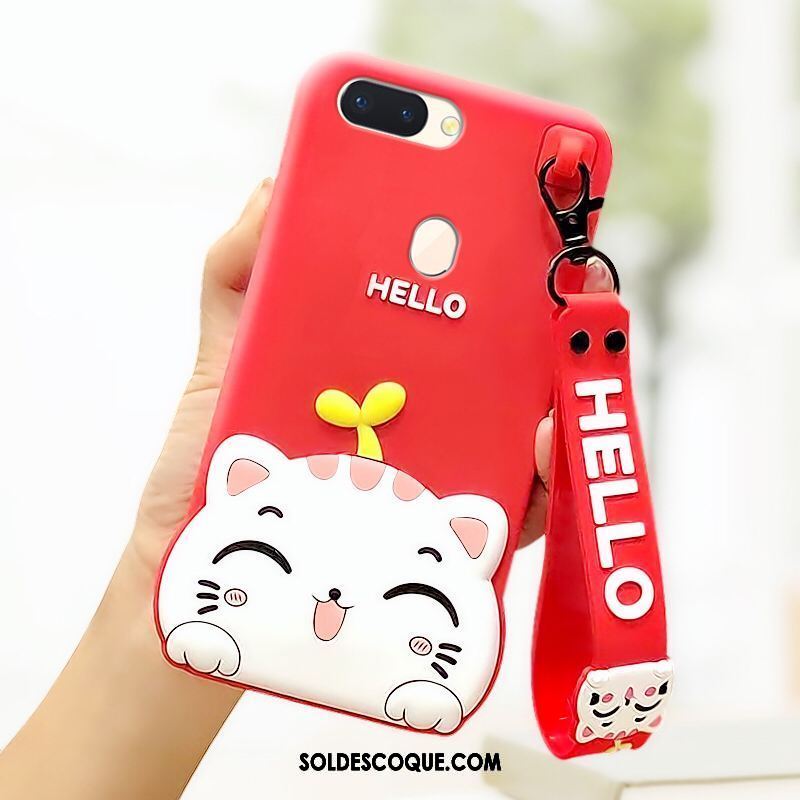 Coque Oppo R15 Tout Compris Tendance Téléphone Portable Rouge Charmant Pas Cher