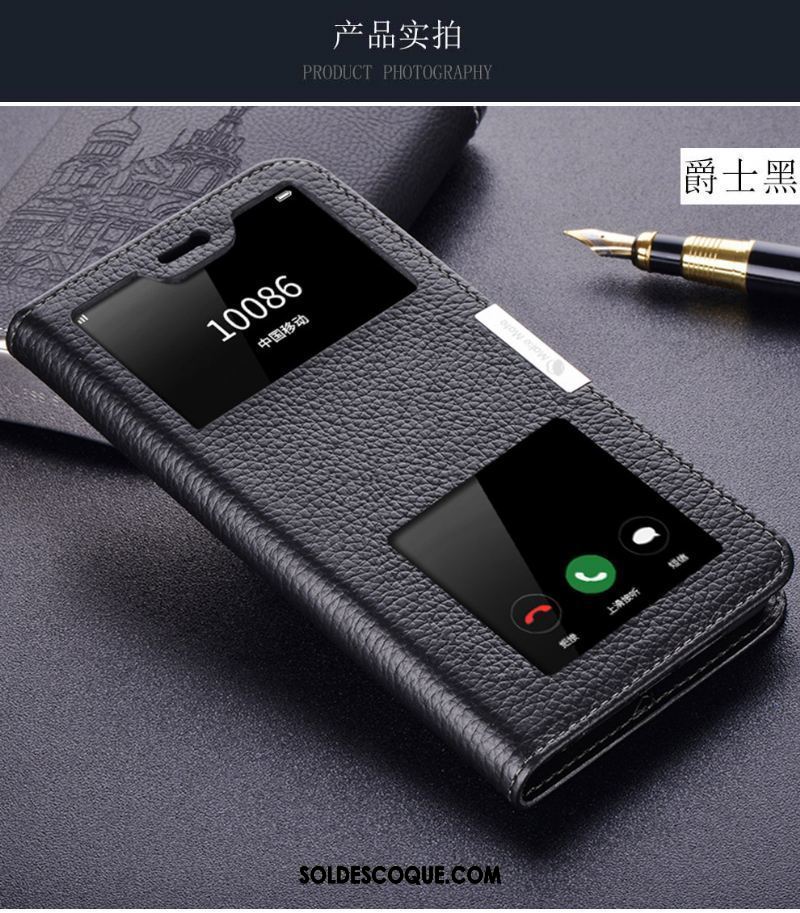 Coque Oppo R15 Téléphone Portable Orange Étui En Cuir En Vente