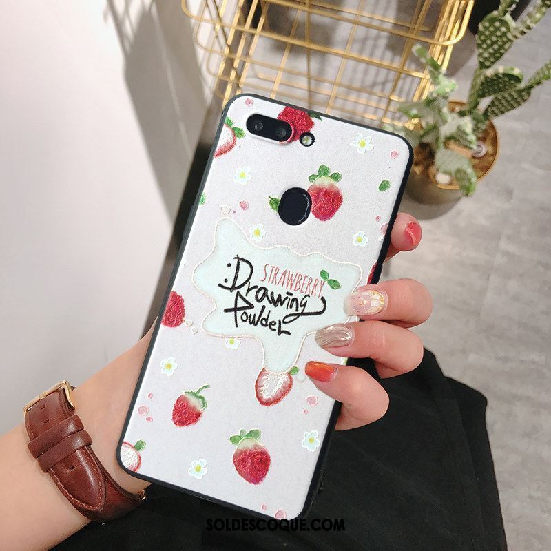 Coque Oppo R15 Étoile Net Rouge Tout Compris Personnalité Étui Pas Cher