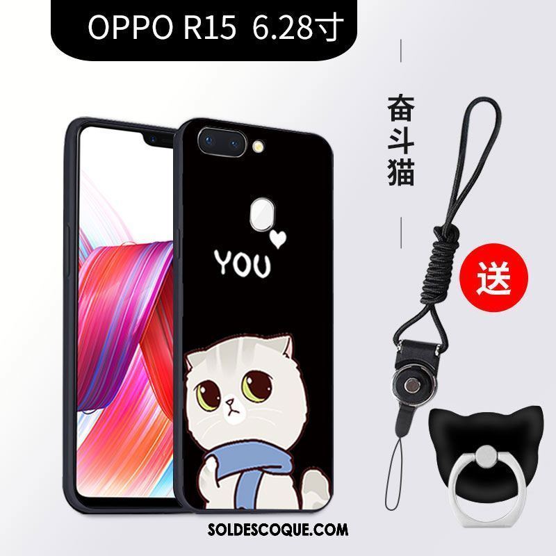 Coque Oppo R15 Étoile Tout Compris Silicone Étui Dessin Animé Housse Pas Cher