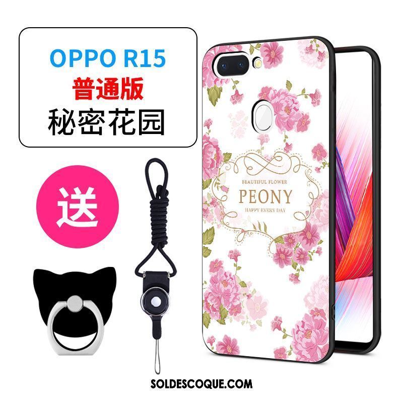 Coque Oppo R15 Étoile Tout Compris Silicone Étui Dessin Animé Housse Pas Cher