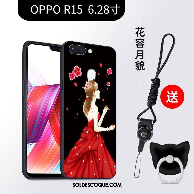 Coque Oppo R15 Étoile Tout Compris Silicone Étui Dessin Animé Housse Pas Cher