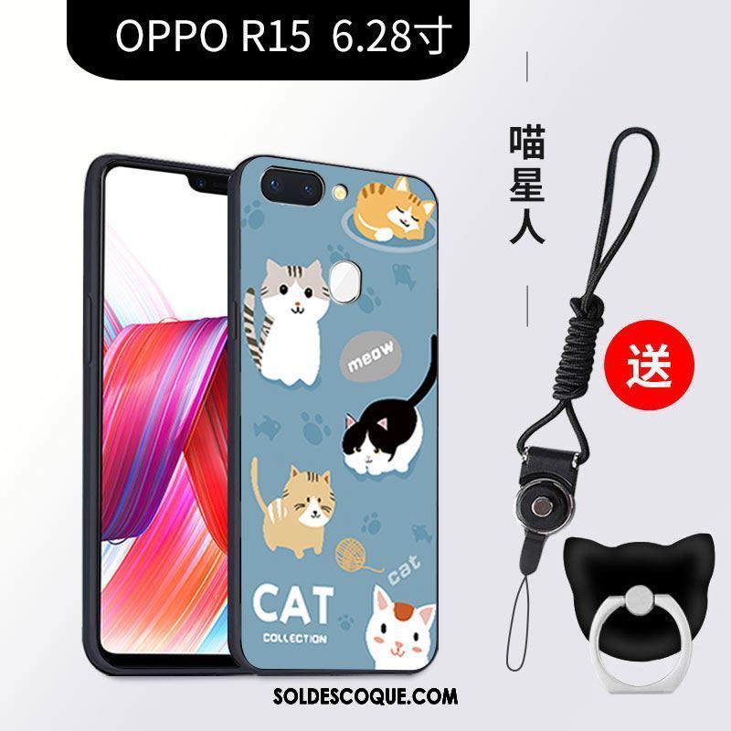 Coque Oppo R15 Étoile Tout Compris Silicone Étui Dessin Animé Housse Pas Cher