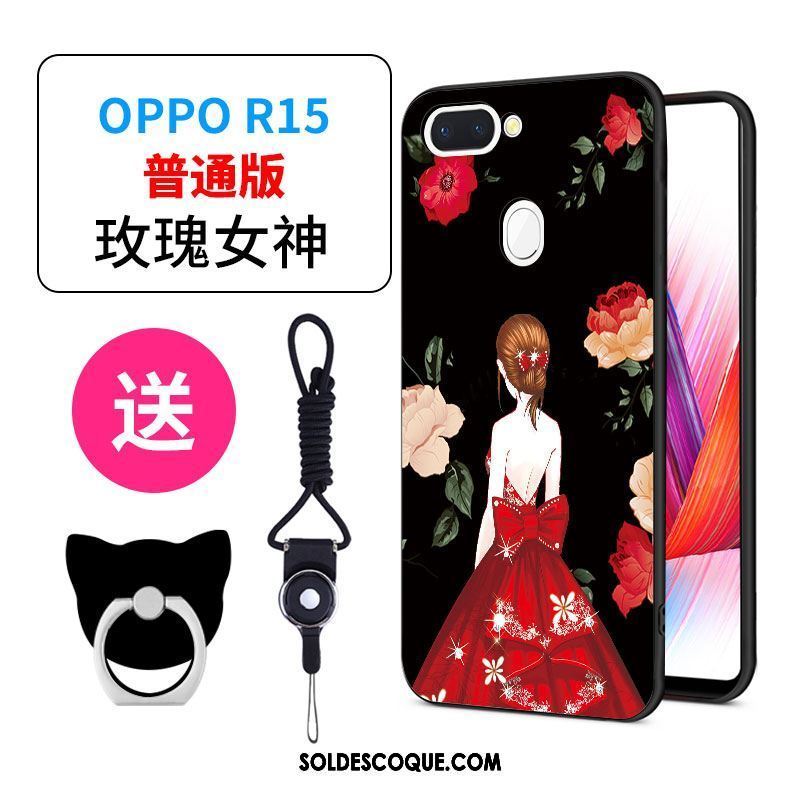 Coque Oppo R15 Étoile Tout Compris Silicone Étui Dessin Animé Housse Pas Cher