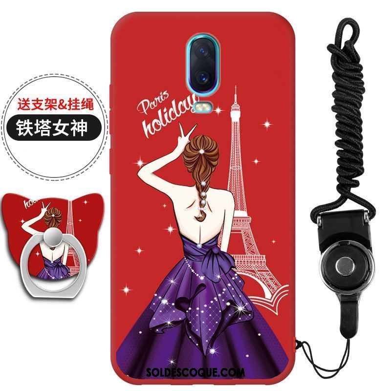 Coque Oppo R17 Beau Rouge Étui Créatif Téléphone Portable France
