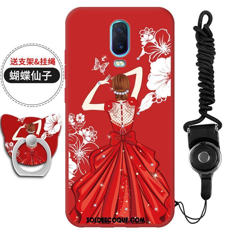 Coque Oppo R17 Beau Rouge Étui Créatif Téléphone Portable France