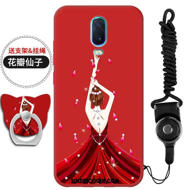 Coque Oppo R17 Beau Rouge Étui Créatif Téléphone Portable France