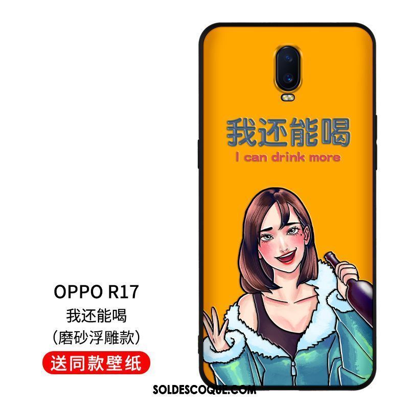 Coque Oppo R17 Drôle Marque De Tendance Étui Personnalité Tout Compris En Vente