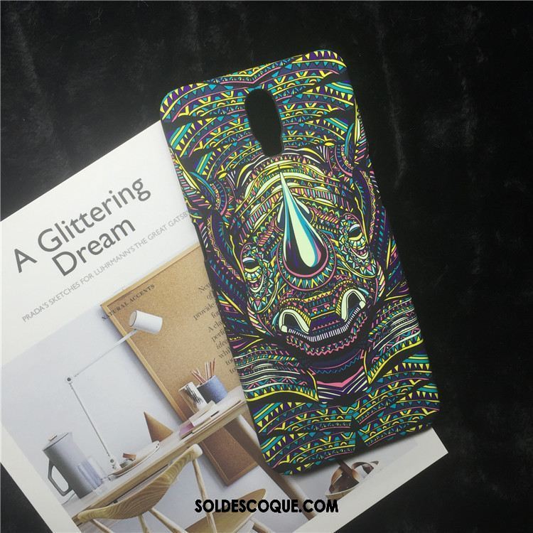 Coque Oppo R17 Grand Téléphone Portable Lumineuses Délavé En Daim Animal Housse Soldes