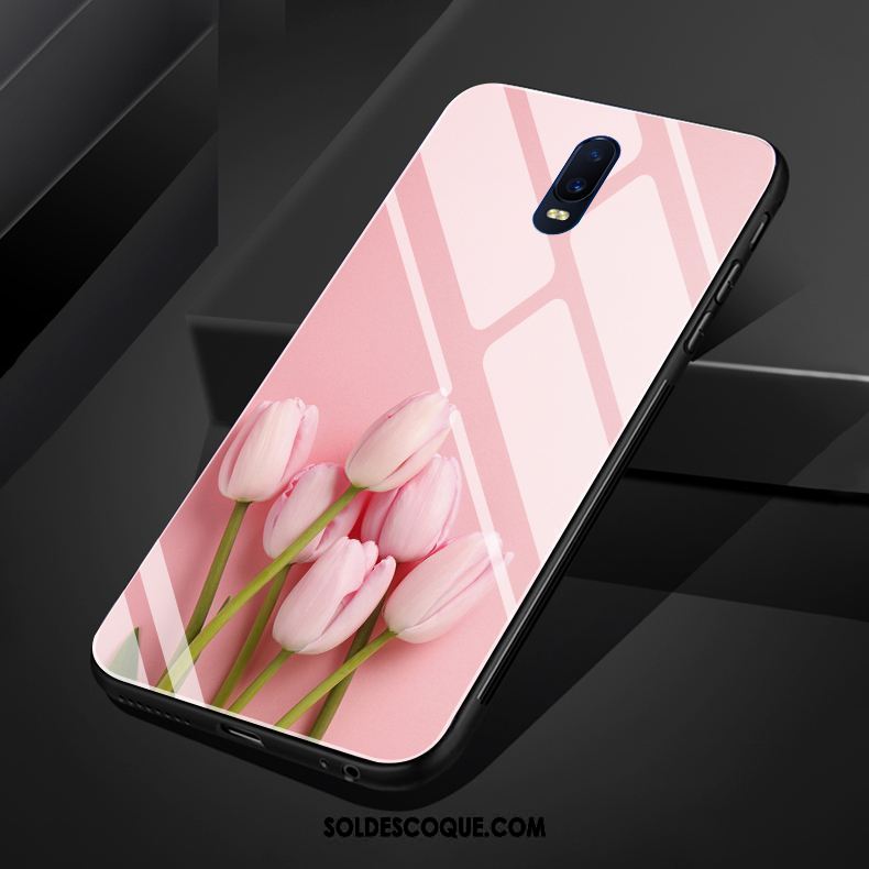 Coque Oppo R17 Incassable Fleurs Frais Simple Art En Ligne