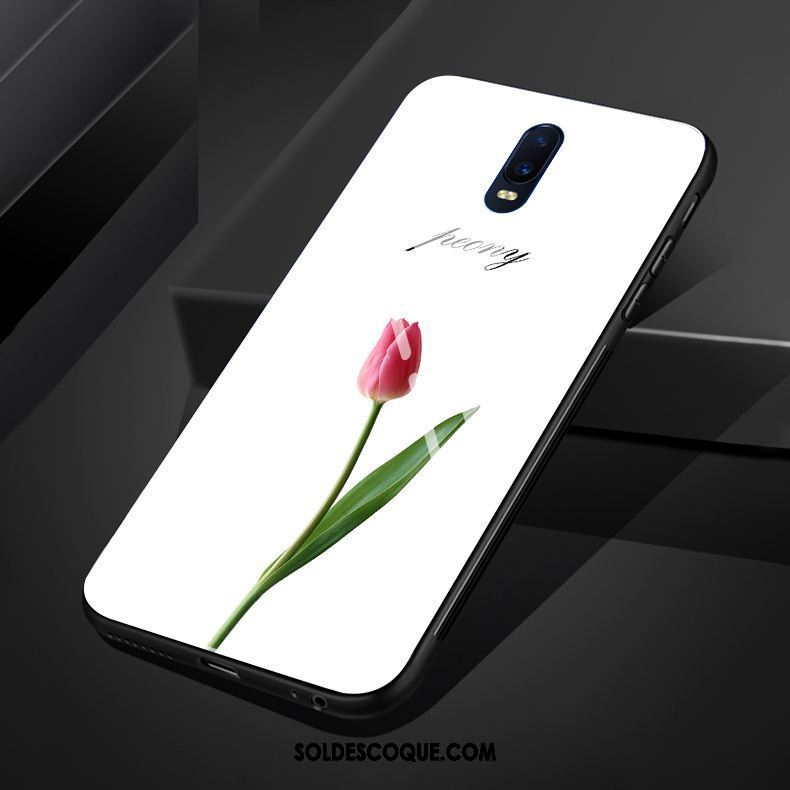 Coque Oppo R17 Incassable Fleurs Frais Simple Art En Ligne