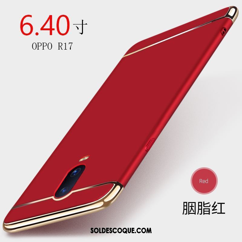 Coque Oppo R17 Incassable Noir Protection Étui Tout Compris Housse En Ligne