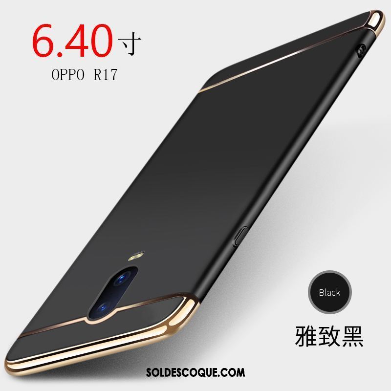 Coque Oppo R17 Incassable Noir Protection Étui Tout Compris Housse En Ligne