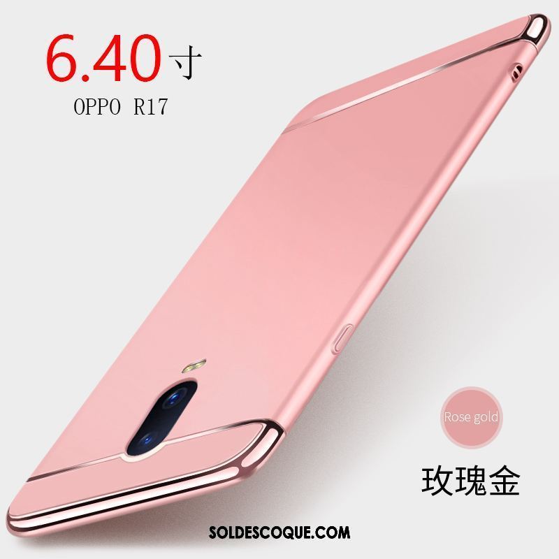 Coque Oppo R17 Incassable Noir Protection Étui Tout Compris Housse En Ligne