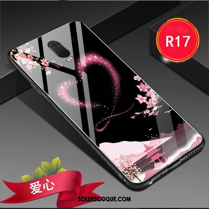 Coque Oppo R17 Incassable Ornements Suspendus Violet Tempérer Personnalité Pas Cher