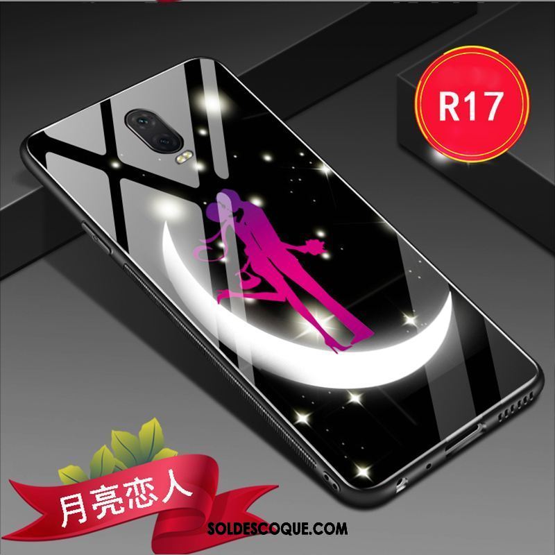 Coque Oppo R17 Incassable Ornements Suspendus Violet Tempérer Personnalité Pas Cher