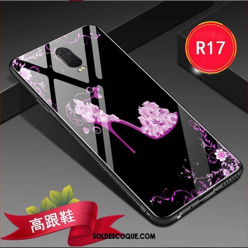 Coque Oppo R17 Incassable Ornements Suspendus Violet Tempérer Personnalité Pas Cher