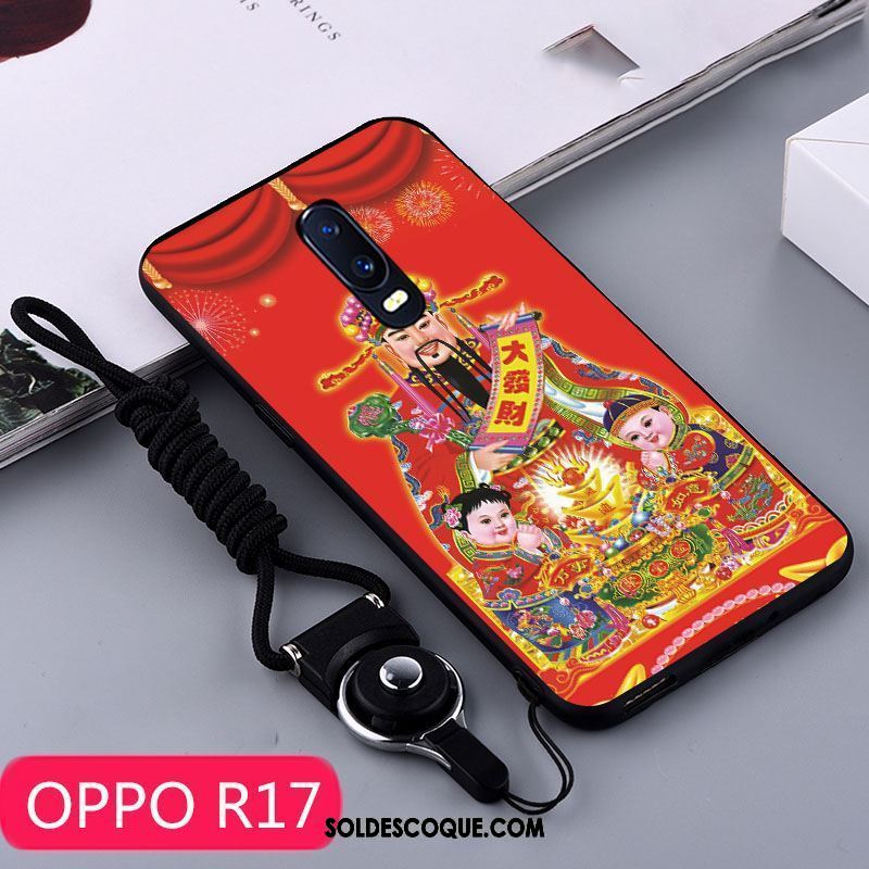 Coque Oppo R17 Incassable Étui Protection Silicone Téléphone Portable Soldes