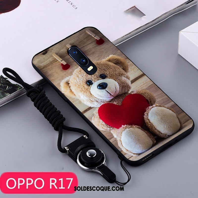 Coque Oppo R17 Incassable Étui Protection Silicone Téléphone Portable Soldes