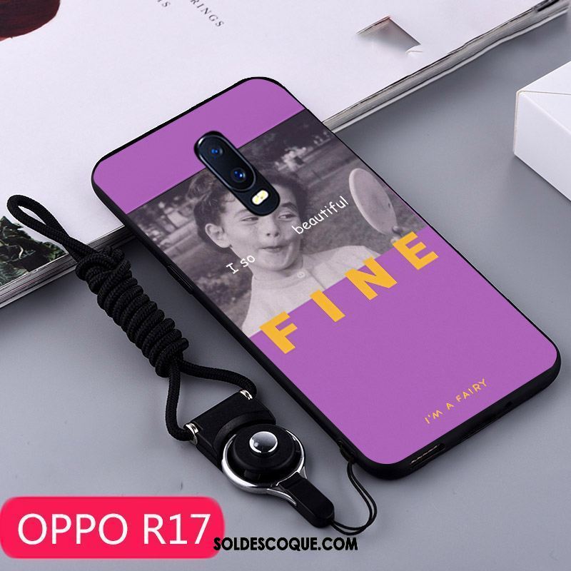 Coque Oppo R17 Incassable Étui Protection Silicone Téléphone Portable Soldes