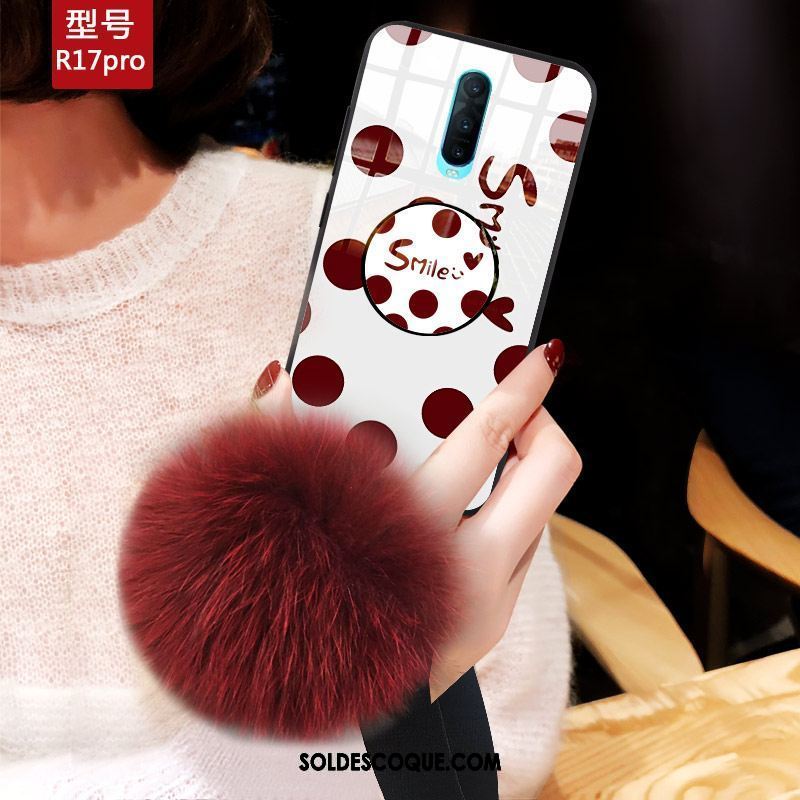 Coque Oppo R17 Pro Art Rouge Tendance Étui Téléphone Portable En Ligne