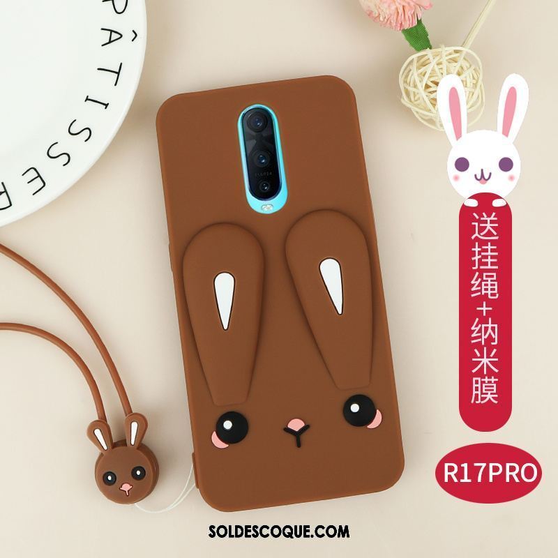 Coque Oppo R17 Pro Fluide Doux Incassable Charmant Ornements Suspendus Nouveau Soldes