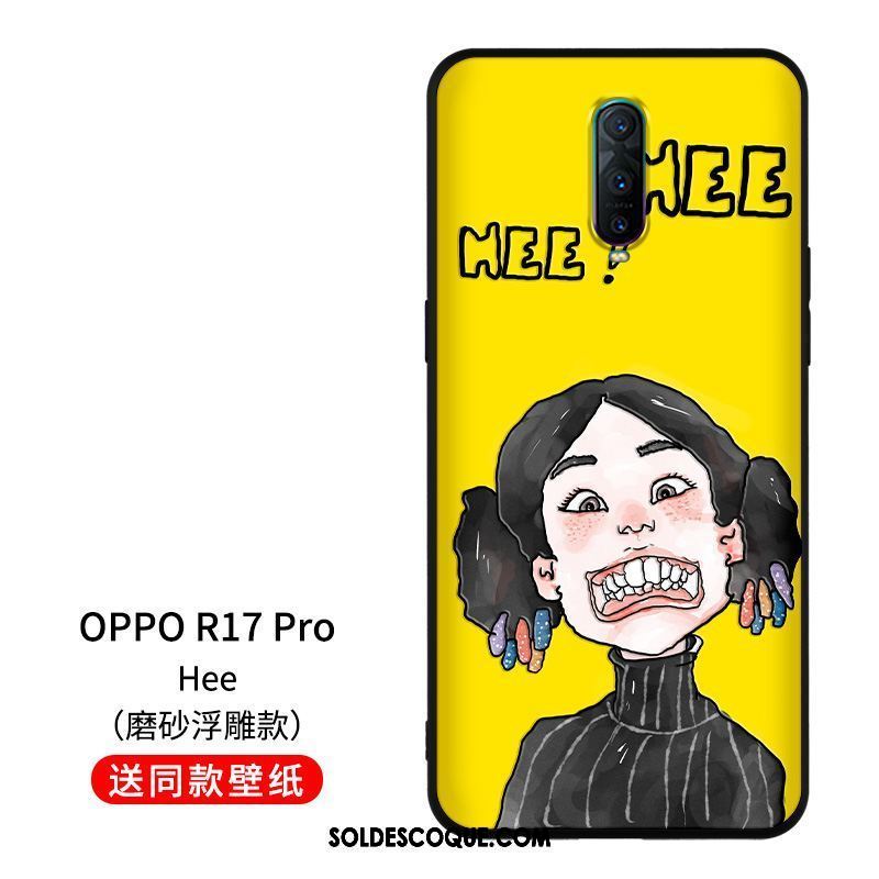 Coque Oppo R17 Pro Incassable Dessin Animé Amoureux Silicone Nouveau En Vente