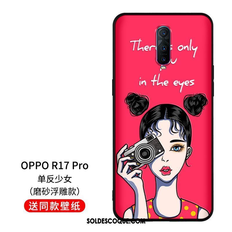 Coque Oppo R17 Pro Incassable Dessin Animé Amoureux Silicone Nouveau En Vente