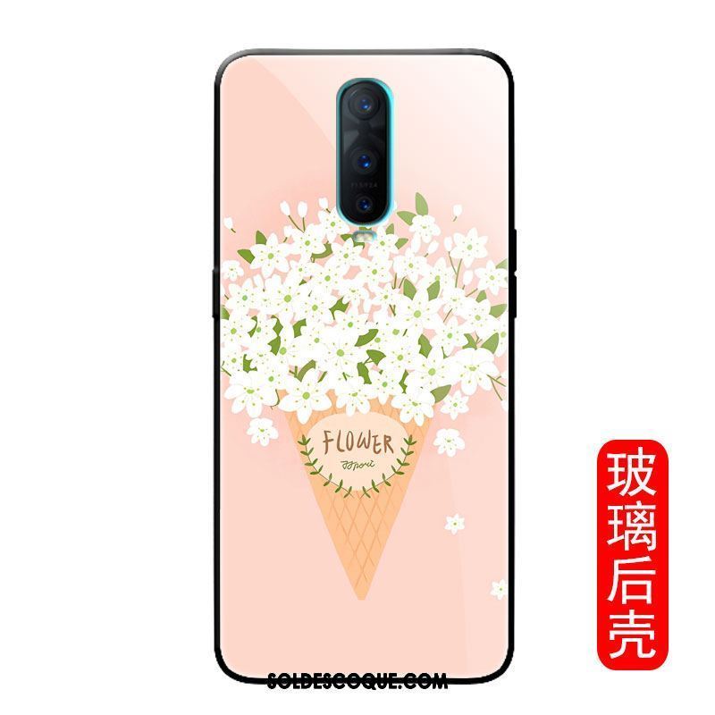 Coque Oppo R17 Pro Manuel Rose Vert Verre Frais En Vente