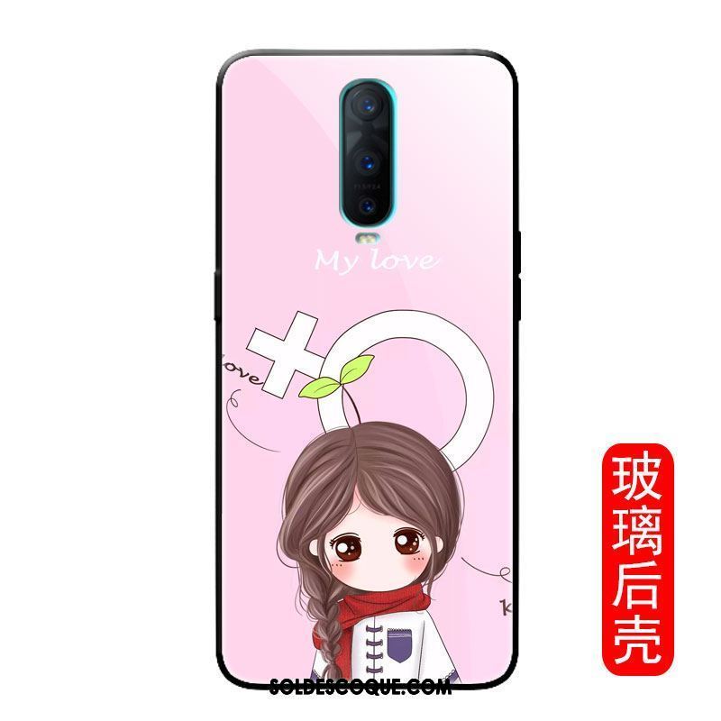 Coque Oppo R17 Pro Miroir Téléphone Portable Silicone Net Rouge Jeunesse Pas Cher