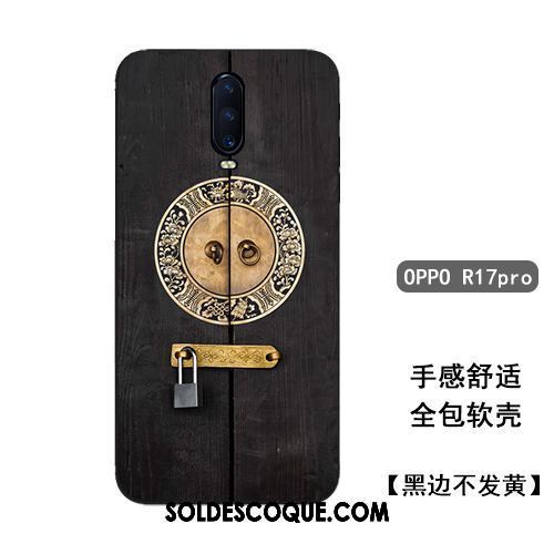 Coque Oppo R17 Pro Personnalité Téléphone Portable Incassable Fluide Doux Tout Compris Pas Cher